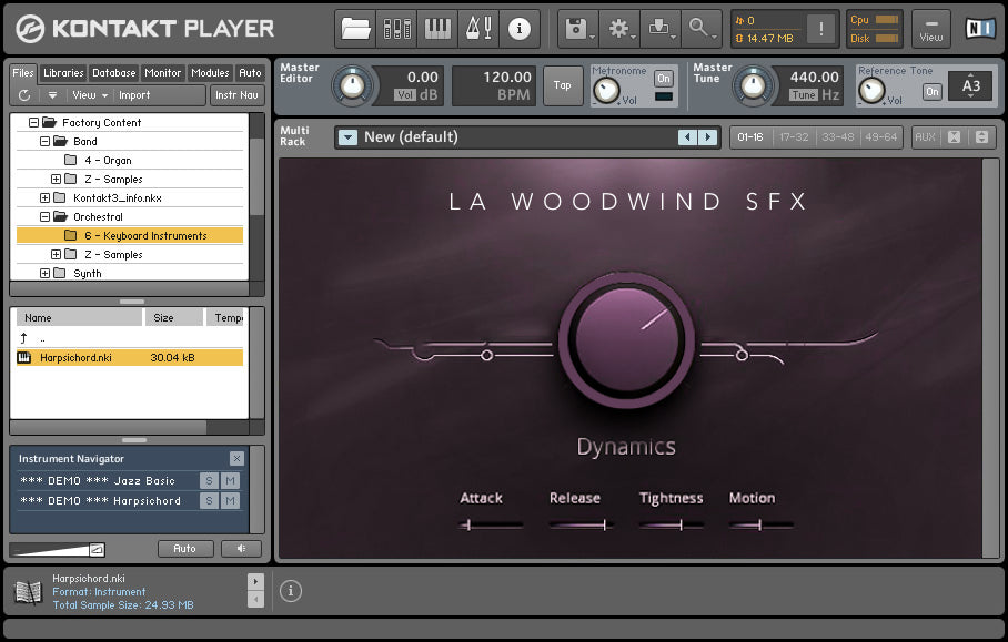 LA Woodwinds SFX